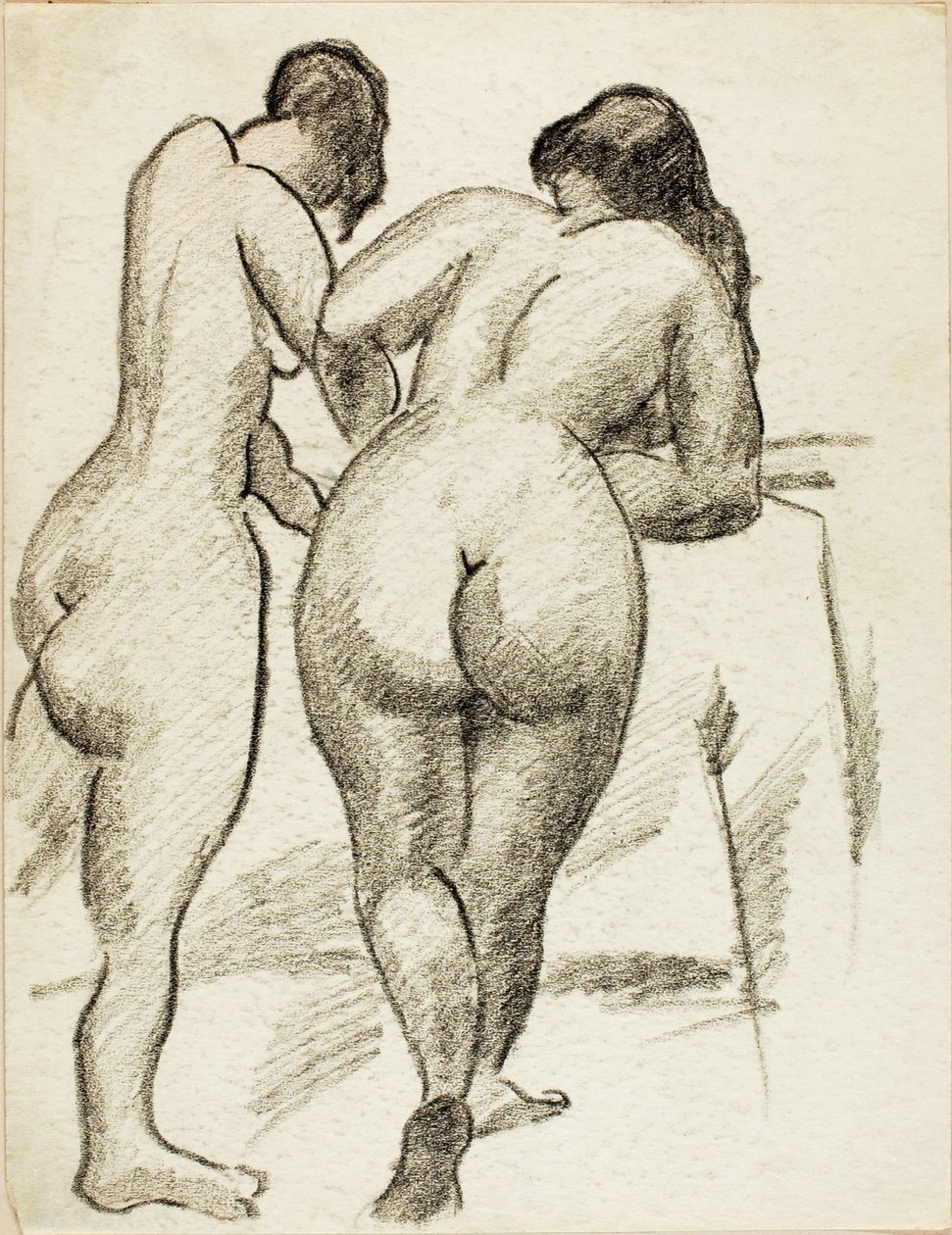 Deux nus debout - Carl Newman