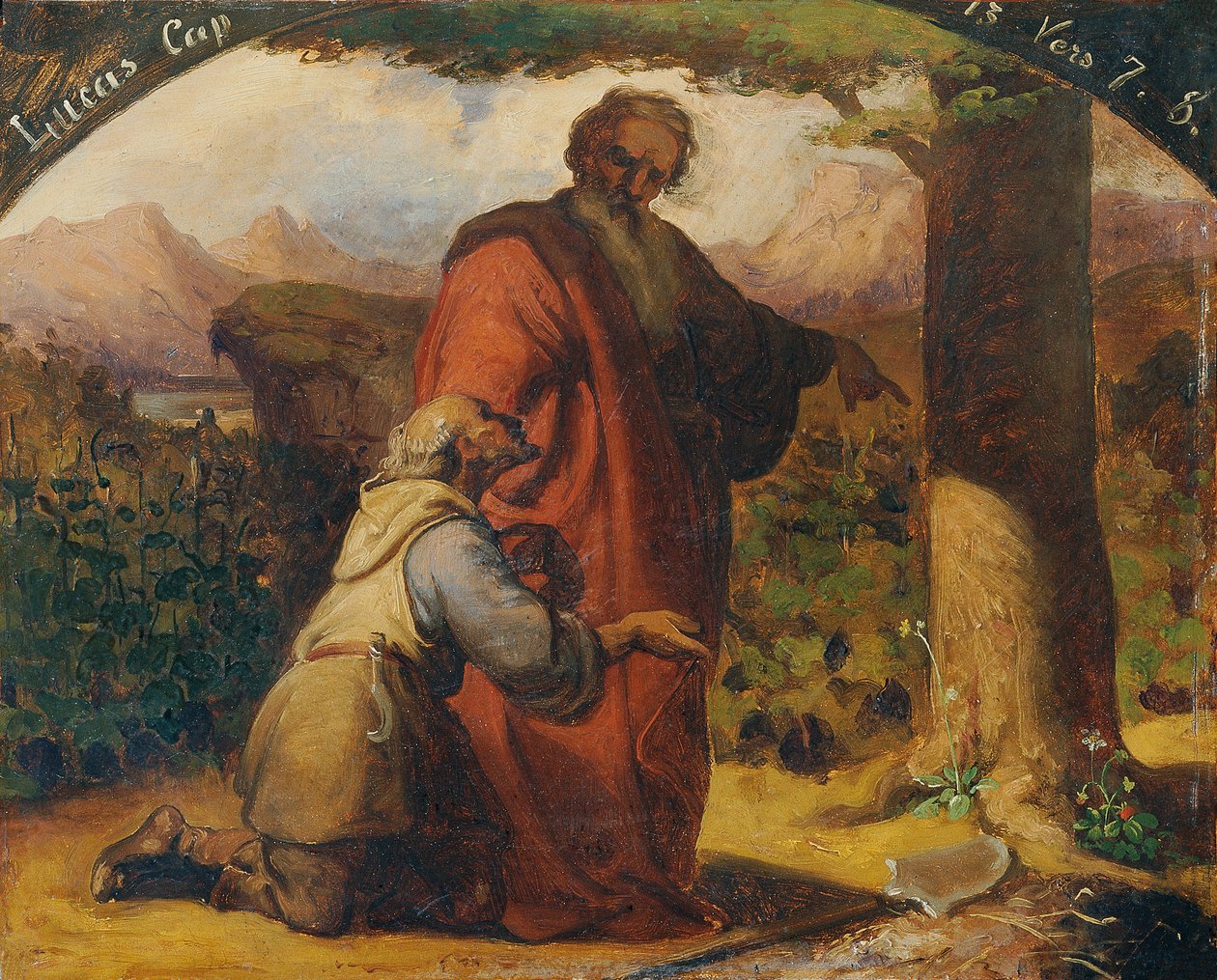 La parabole du figuier stérile - Carl Rahl