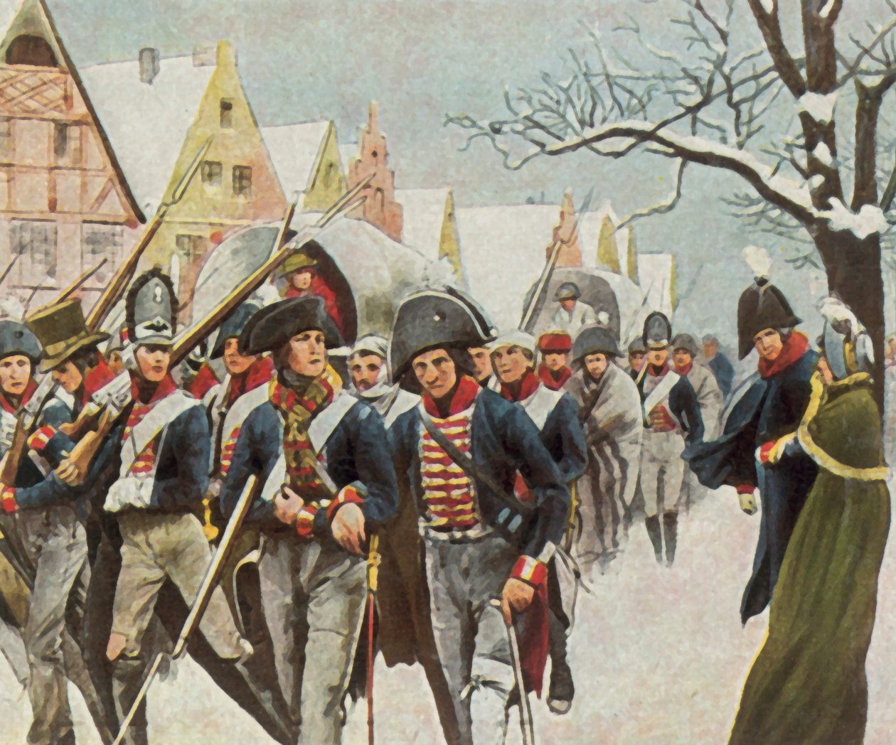 Le couple royal prussien à Memel - Carl Rochling
