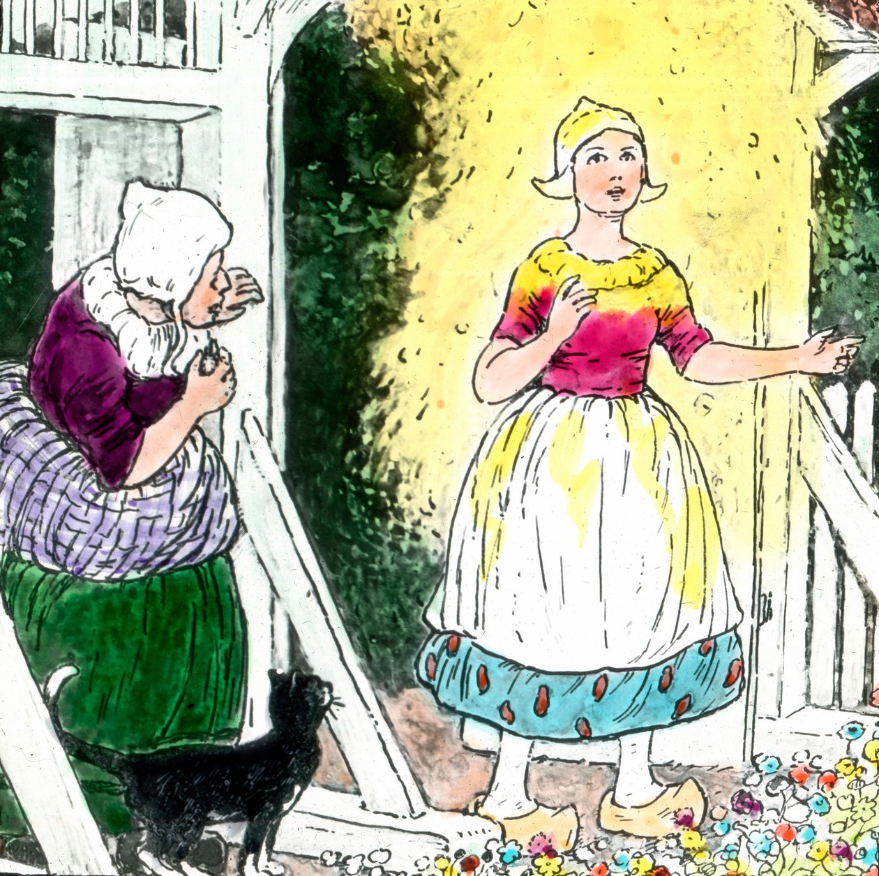 Frères Grimm - Contes de fées - Mère Hulda, vers 1910 - Carl Simon