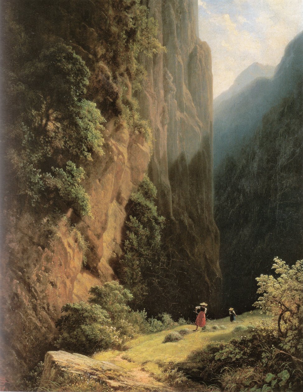 Faucheuses en montagne - Carl Spitzweg