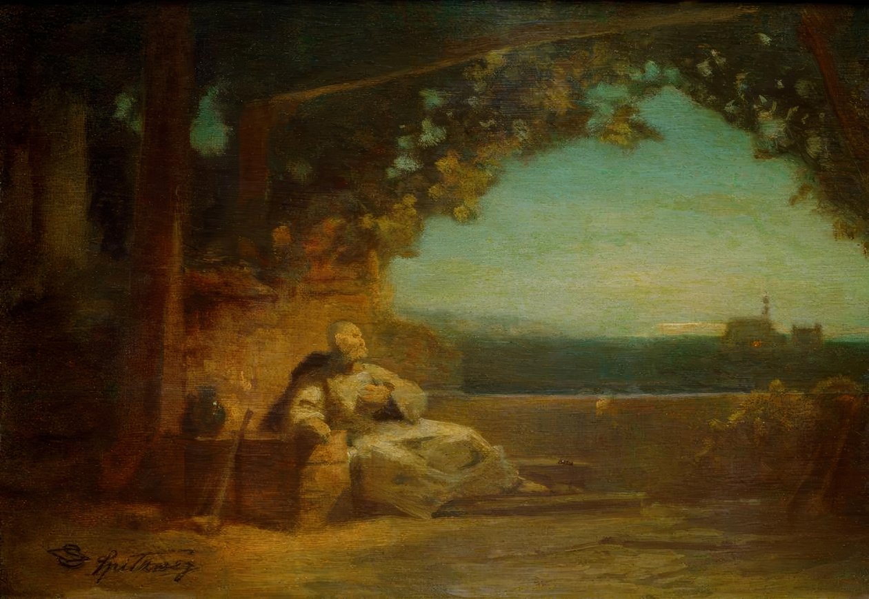 Chevalier Toggenburg - Carl Spitzweg