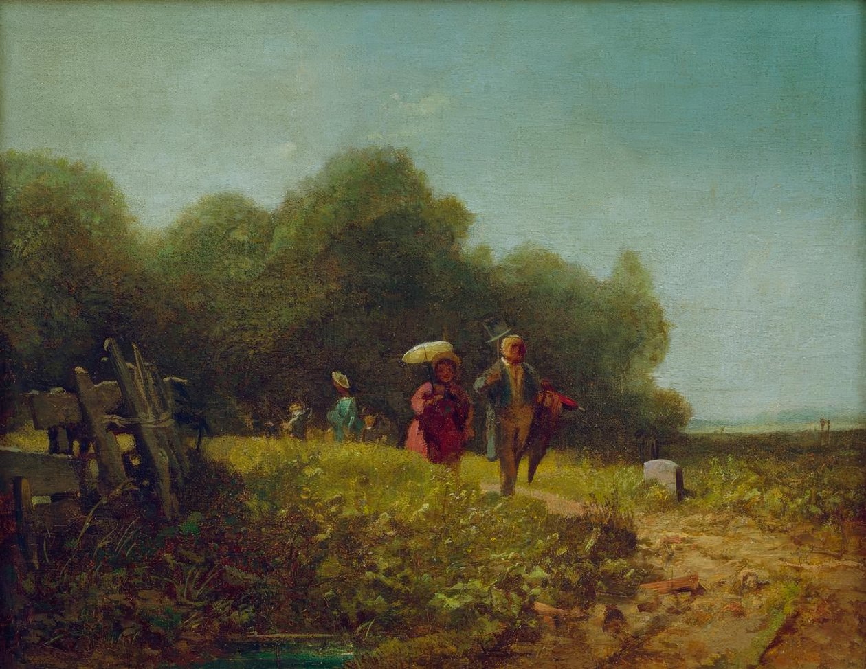 Promenade dominicale - Carl Spitzweg