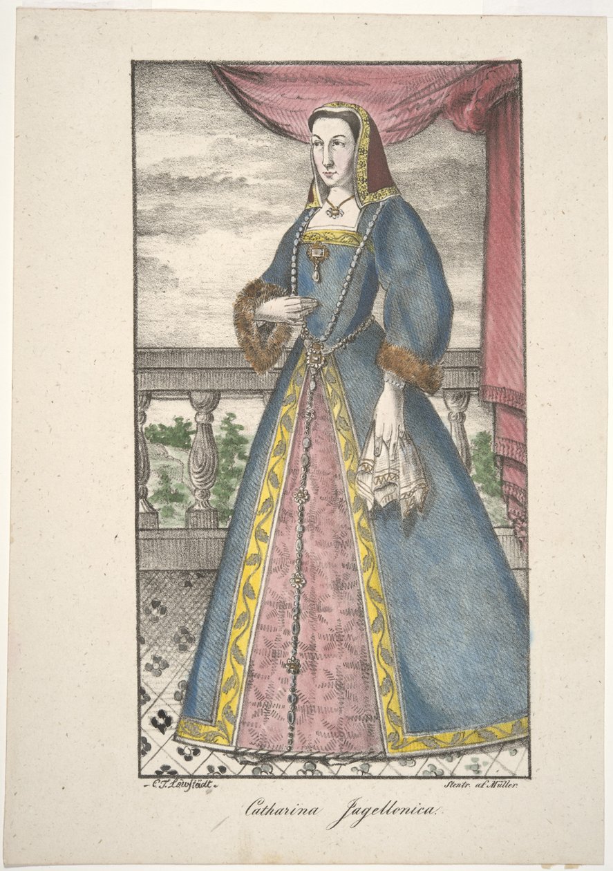 Catherine Jagellon - Carl Theodor Löwstädt