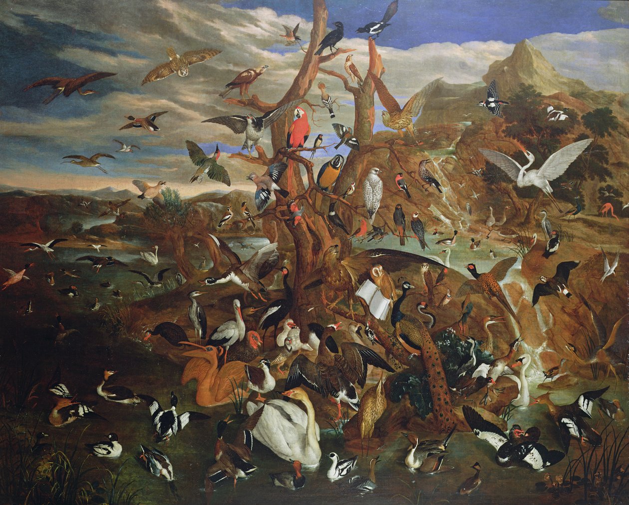 Le Parlement des oiseaux - Carl Wilhelm de Hamilton