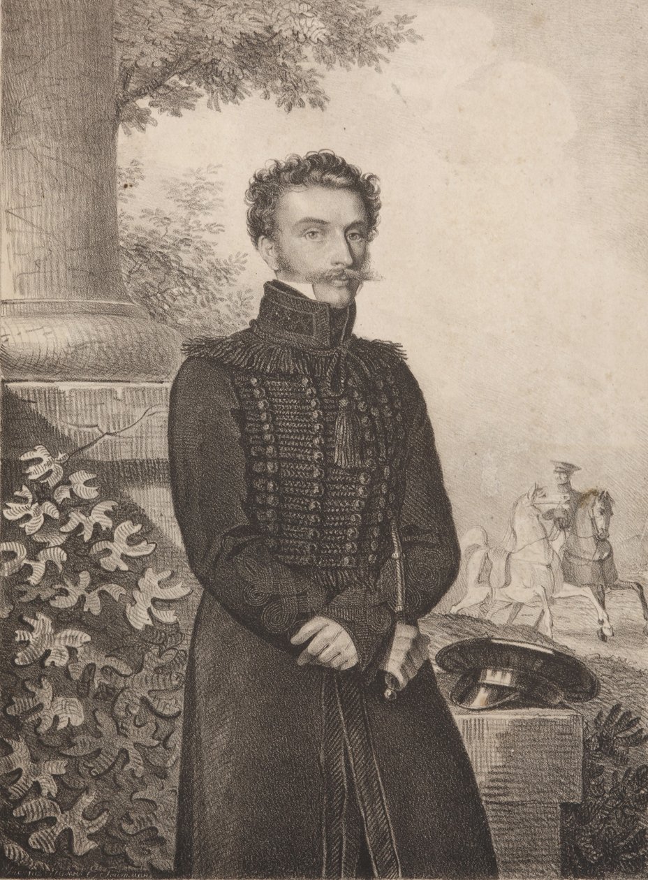 Portrait du Comte Paul Khristoforovich Grabbe 1789-1875, années 1820 - Carl von Hampeln
