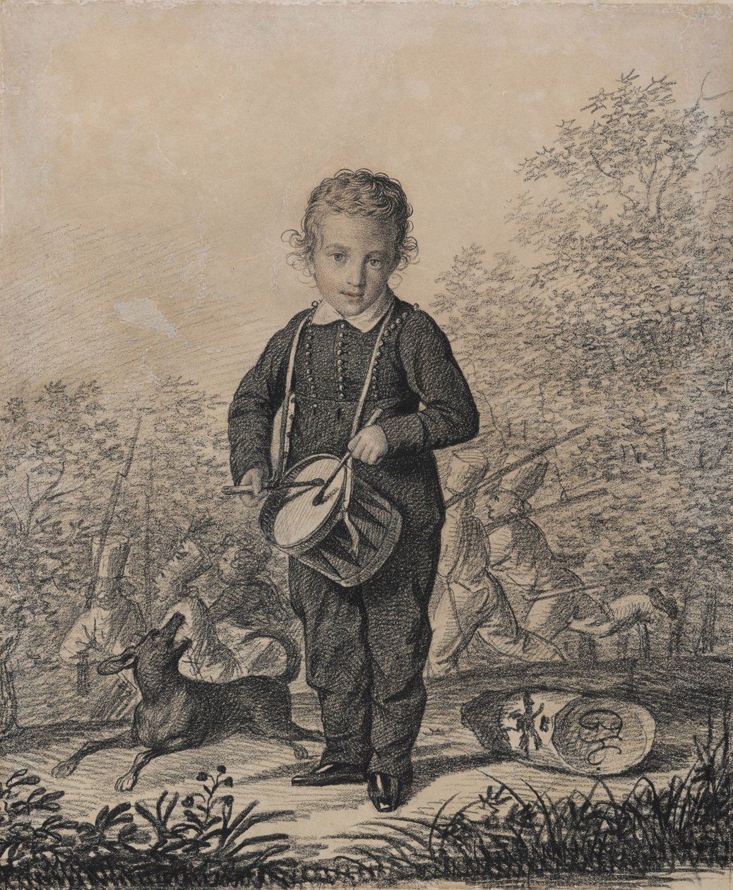 Portrait de Timofey Korsakov, début des années 1820 - Carl von Hampeln