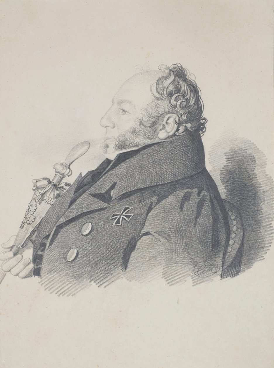 Portrait de Vassili Vassilievitch Kotchoubeï 1784-1844, vers 1832 - Carl von Hampeln