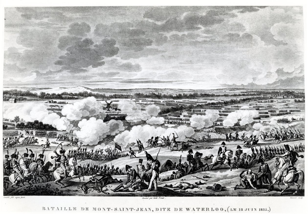 Bataille de Waterloo, 18 juin 1815 - Carle Vernet
