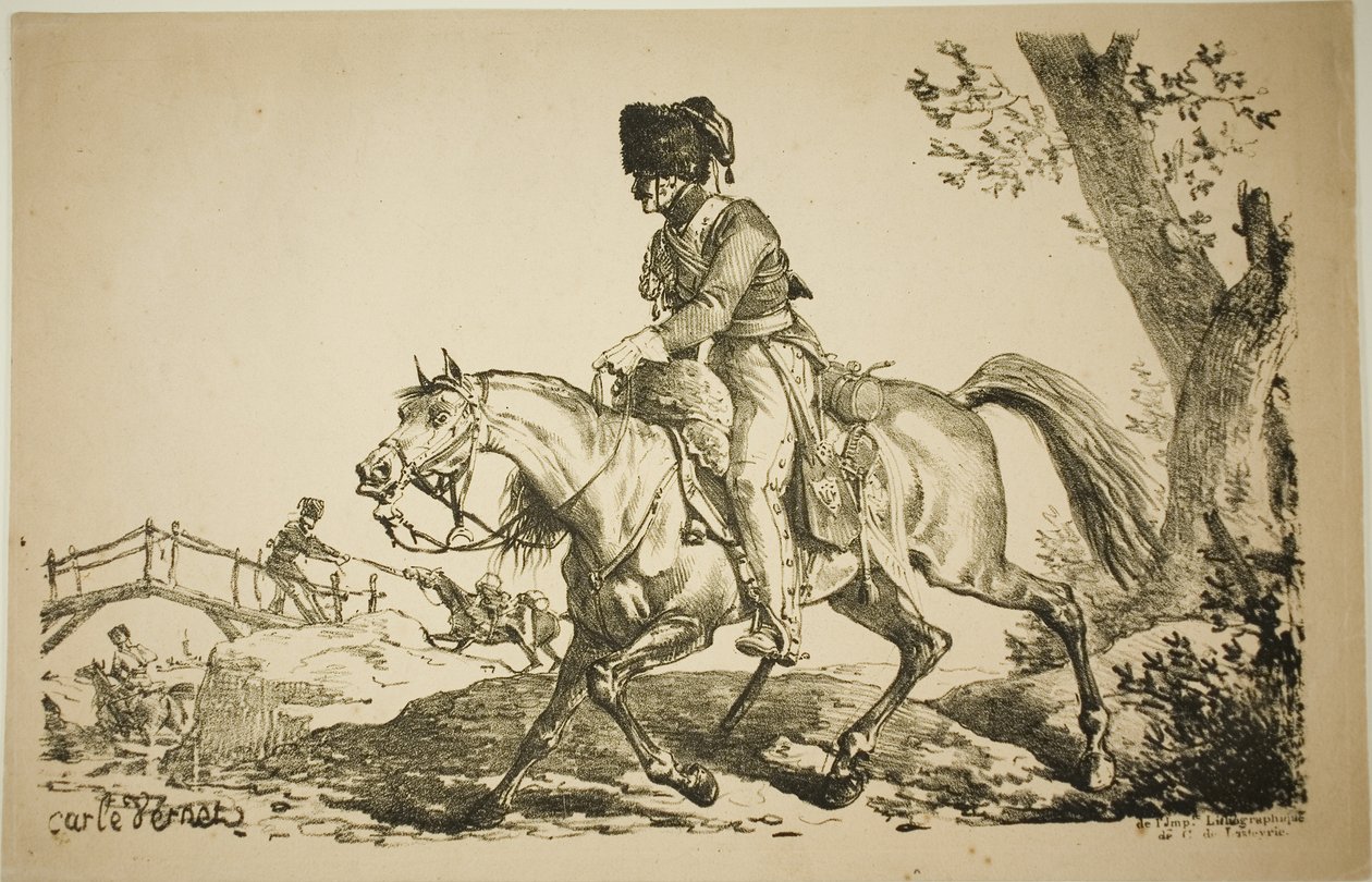 Artilleur à cheval - Carle Vernet