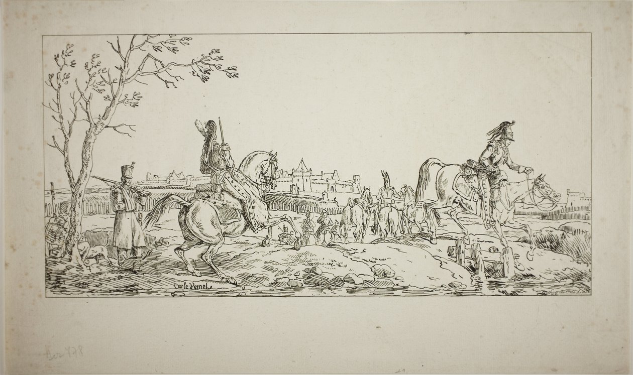 Le Siège - Carle Vernet