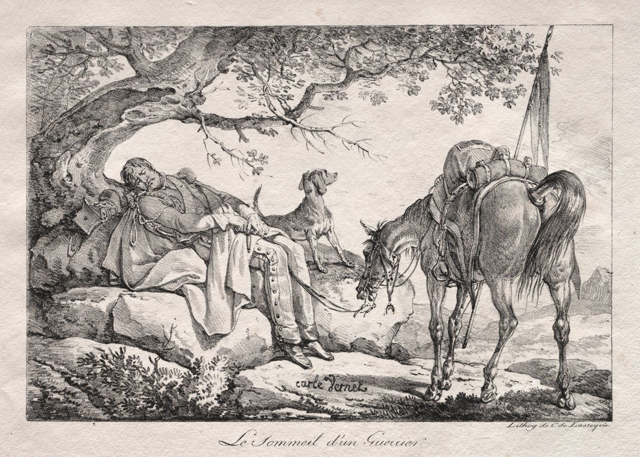 Le Soldat Endormi - Carle Vernet