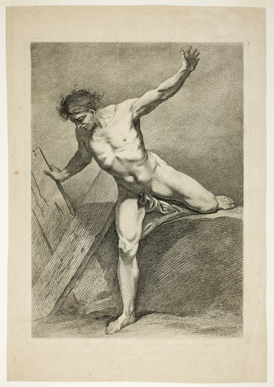 Figure, from Six Figures Académiques - Carle van Loo
