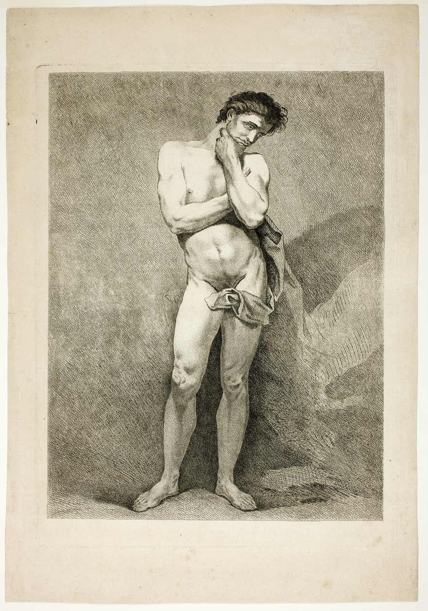 Figure, from Six Figures Académiques - Carle van Loo