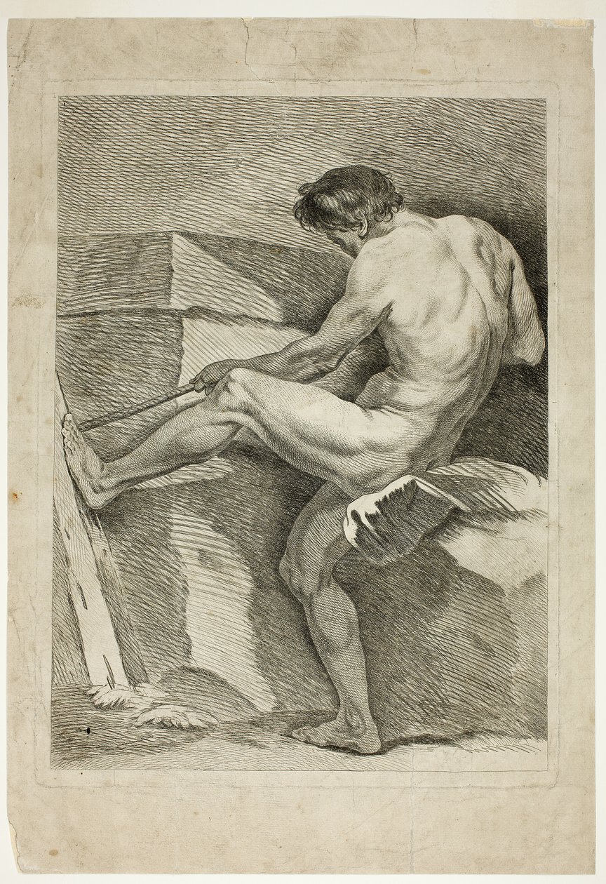 Figure, from Six Figures Académiques - Carle van Loo