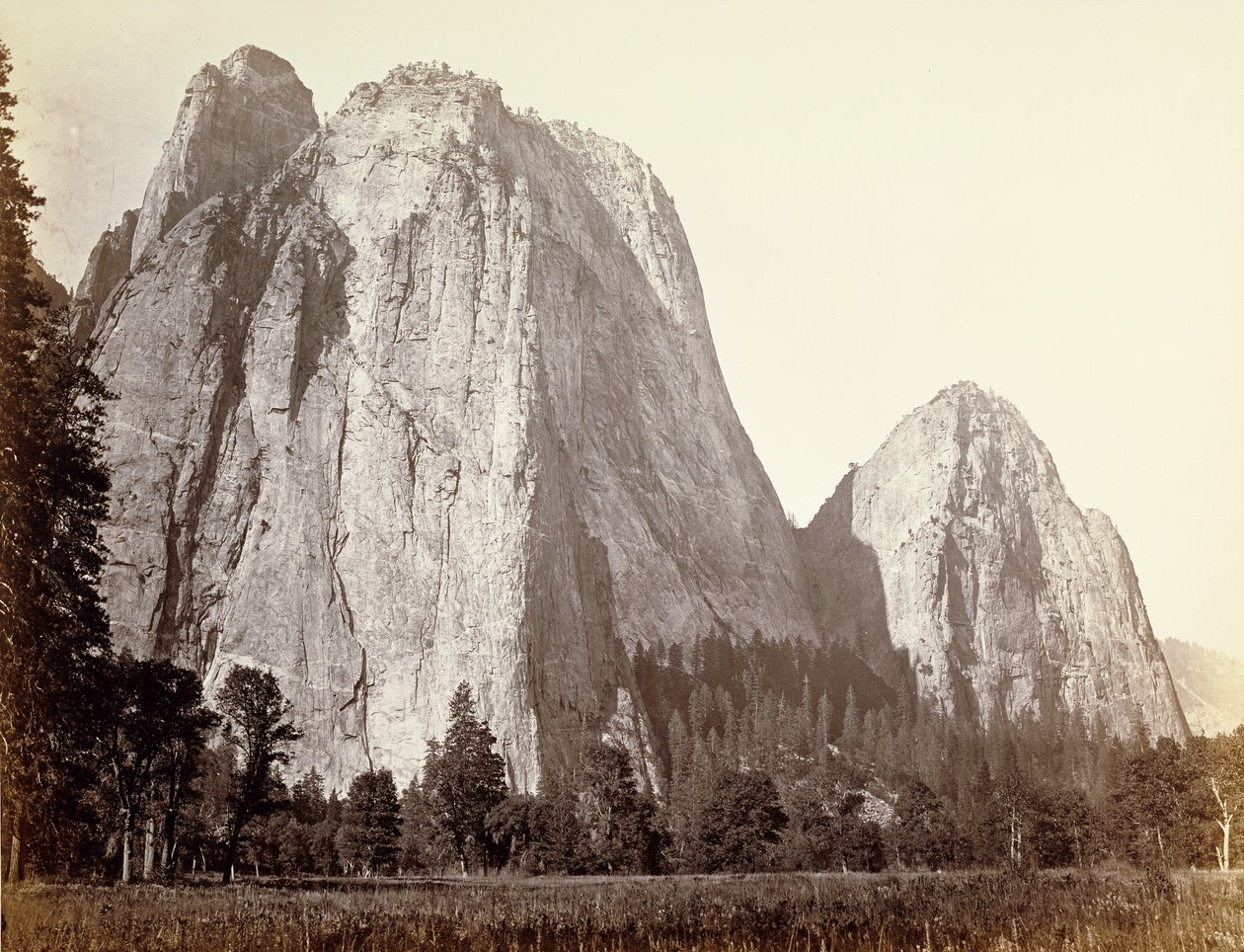 [Rochers de la cathédrale] - Carleton Watkins
