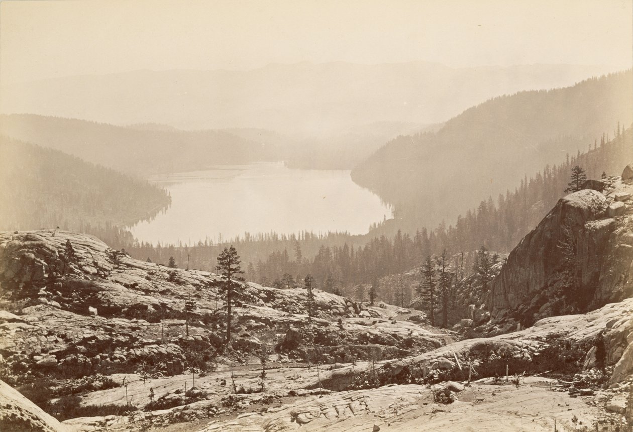 [Lac Donner, Californie] - Carleton Watkins