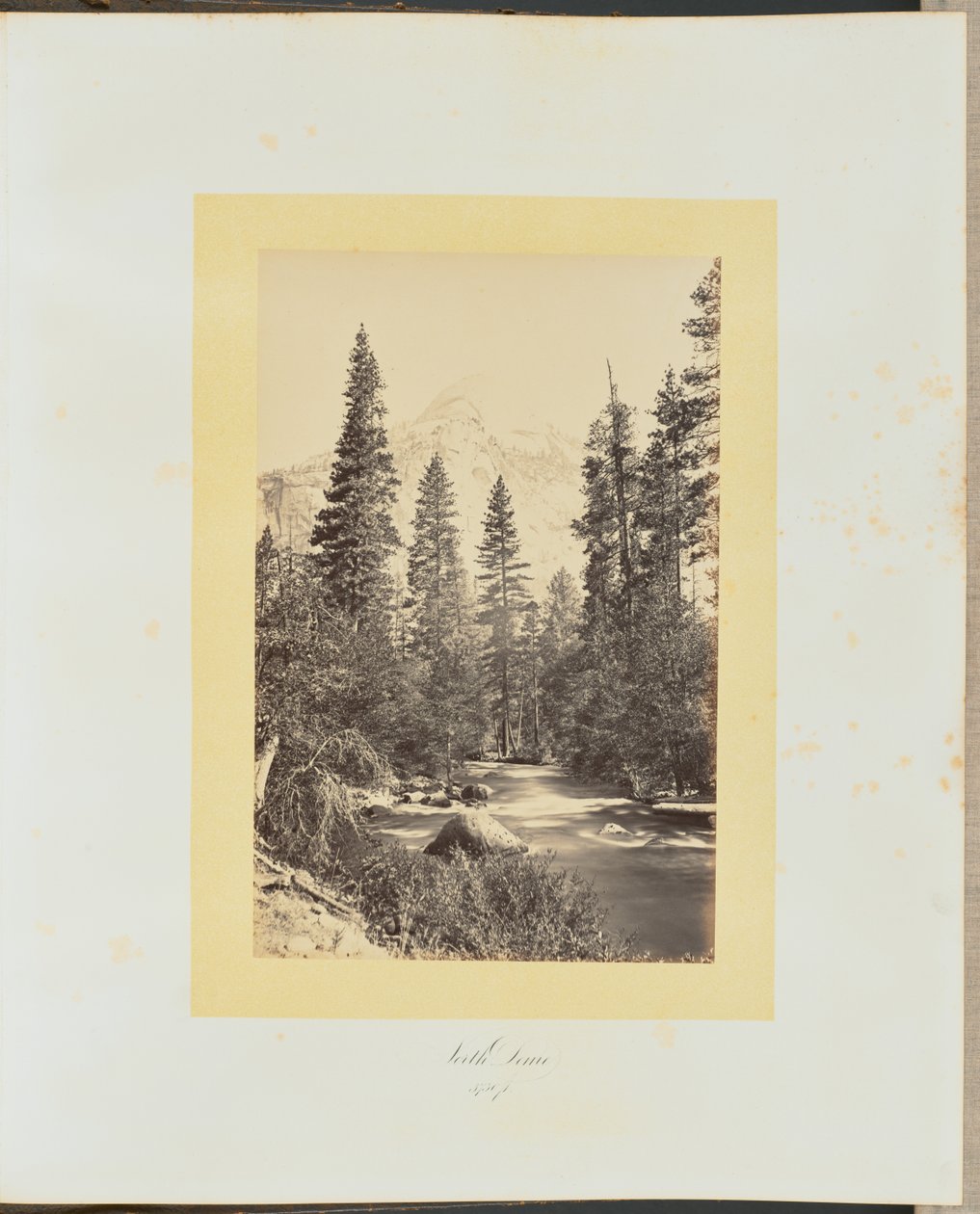 North Dome, 3730 pieds - Carleton Watkins