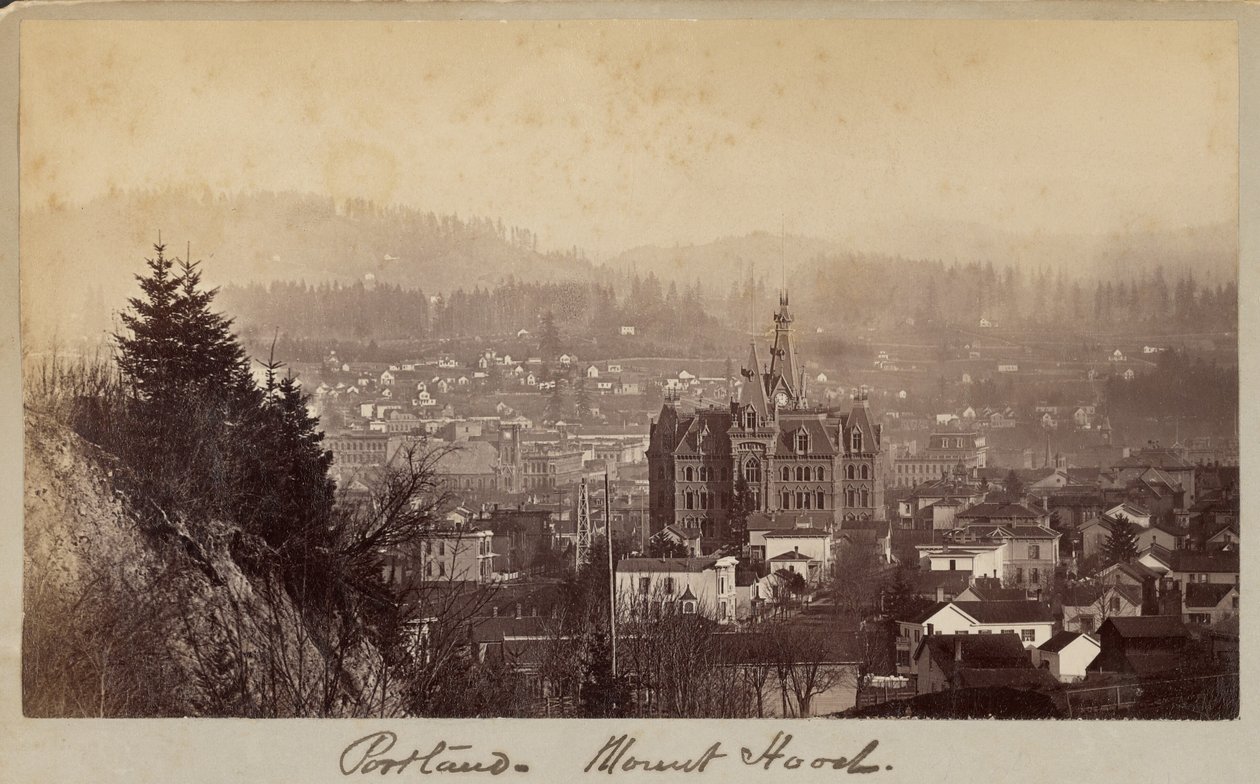 Portland - mont Hood - Carleton Watkins