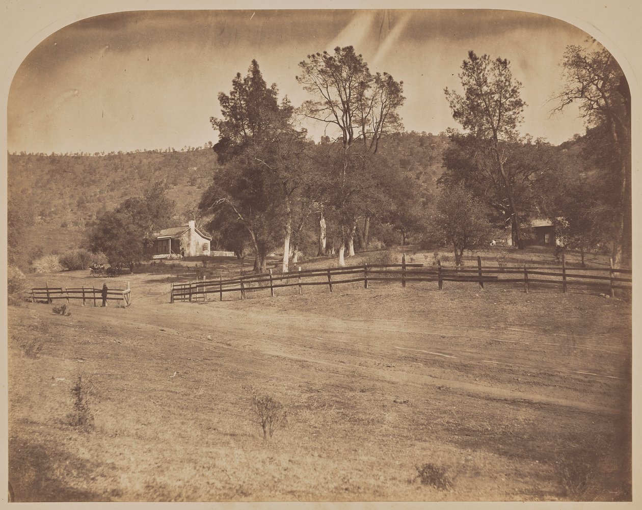 [Résidence de J. C. Fremont - Bear Valley] - Carleton Watkins
