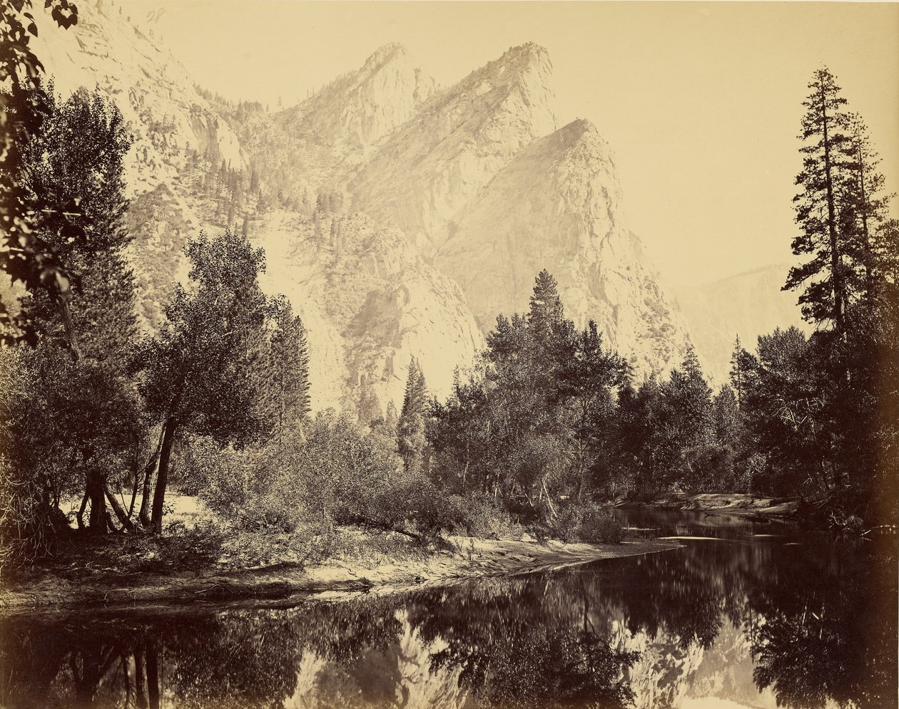 [Trois Frères, 4480 pieds] - Carleton Watkins
