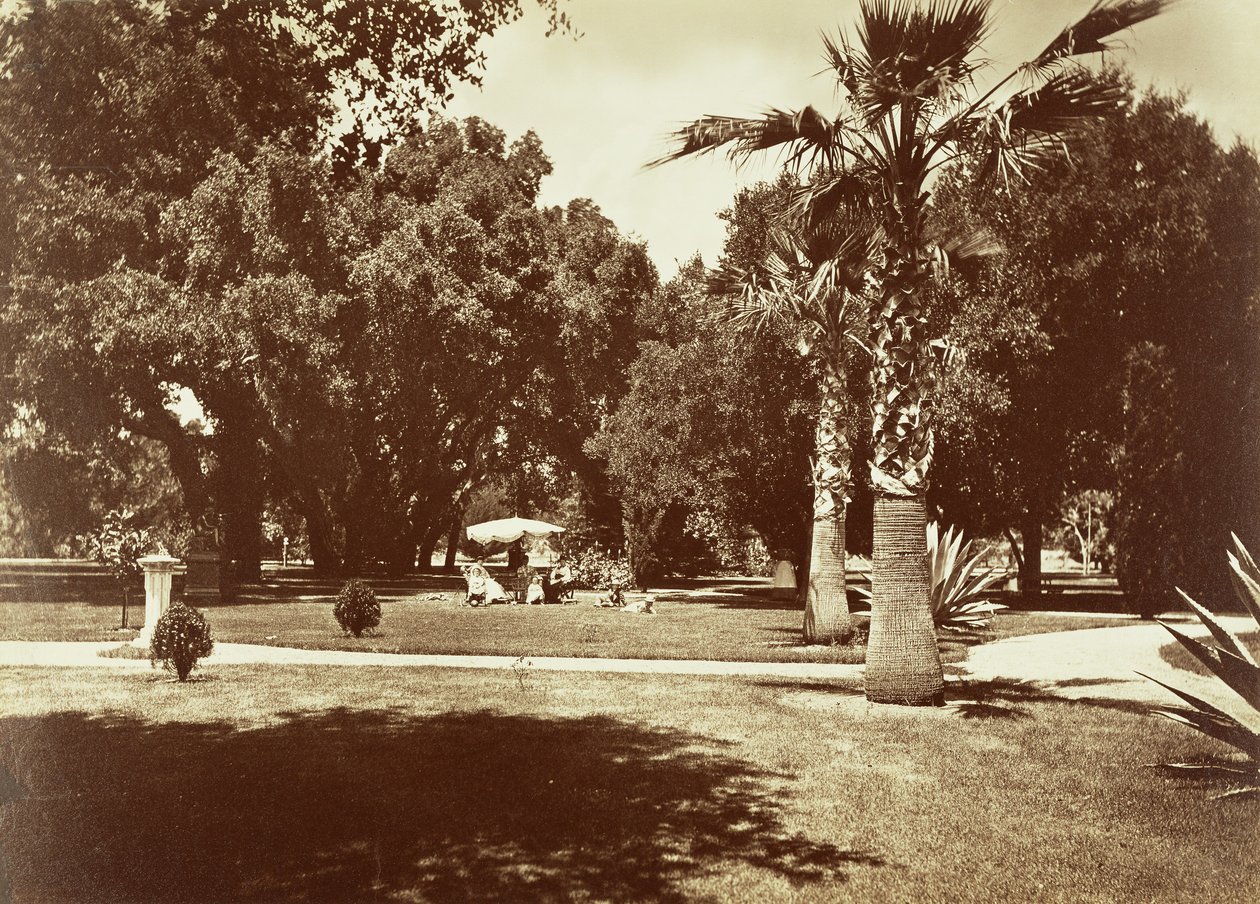 [Thurlow Lodge - Tentes et groupes familiaux]. - Carleton Watkins