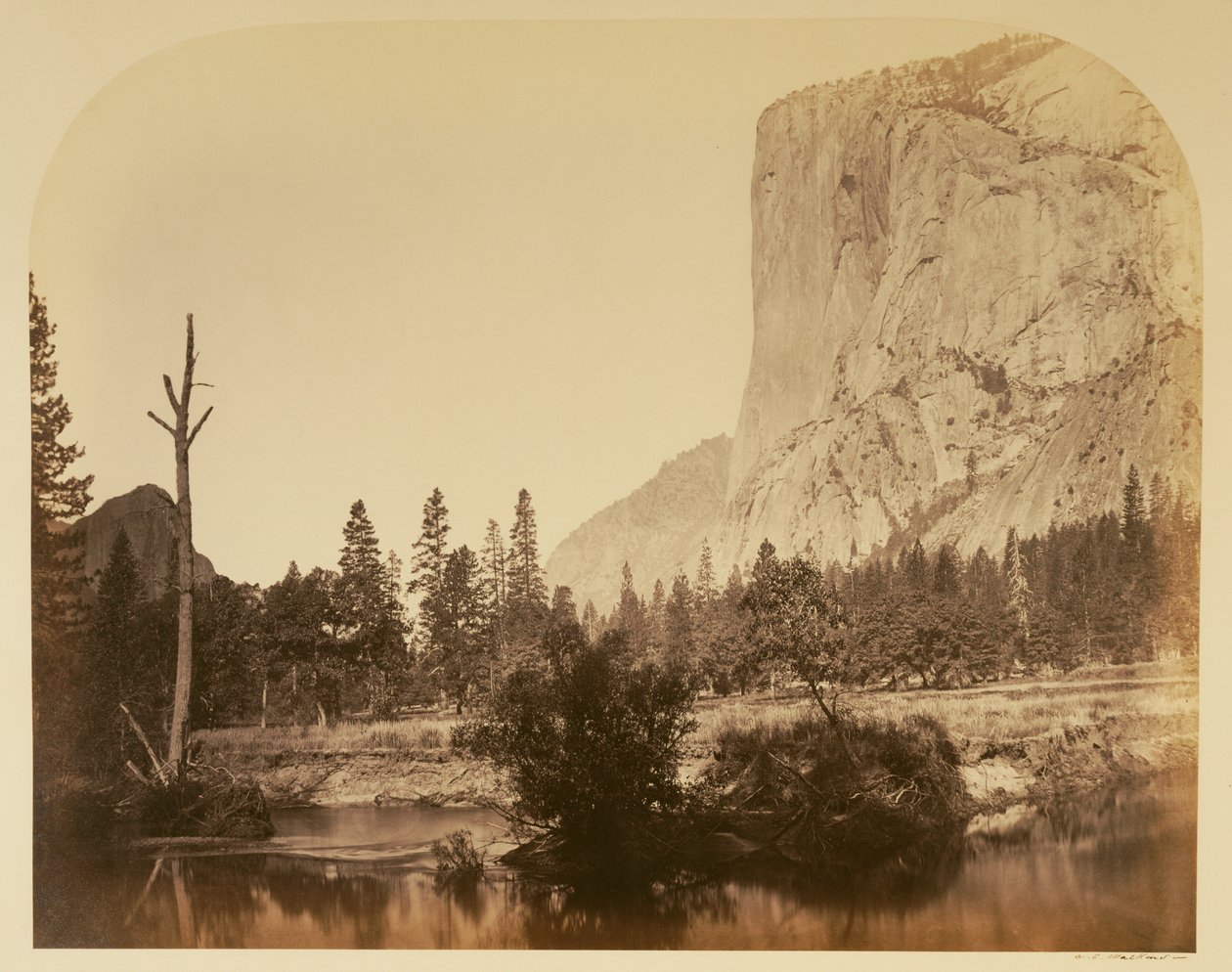 Tutucanula - El Capitan, 3600 pieds, Yosemite - Carleton Watkins