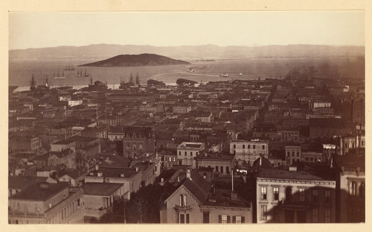 [Vue depuis Cal St. Hill, S.F. / 3733] - Carleton Watkins
