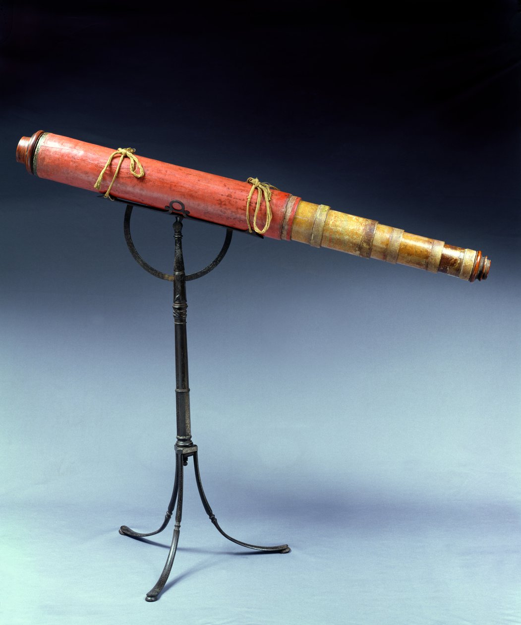 Télescope à 6 tirages, de Rome, seconde moitié du XVIIe siècle - Carlo Antonio Buttieri