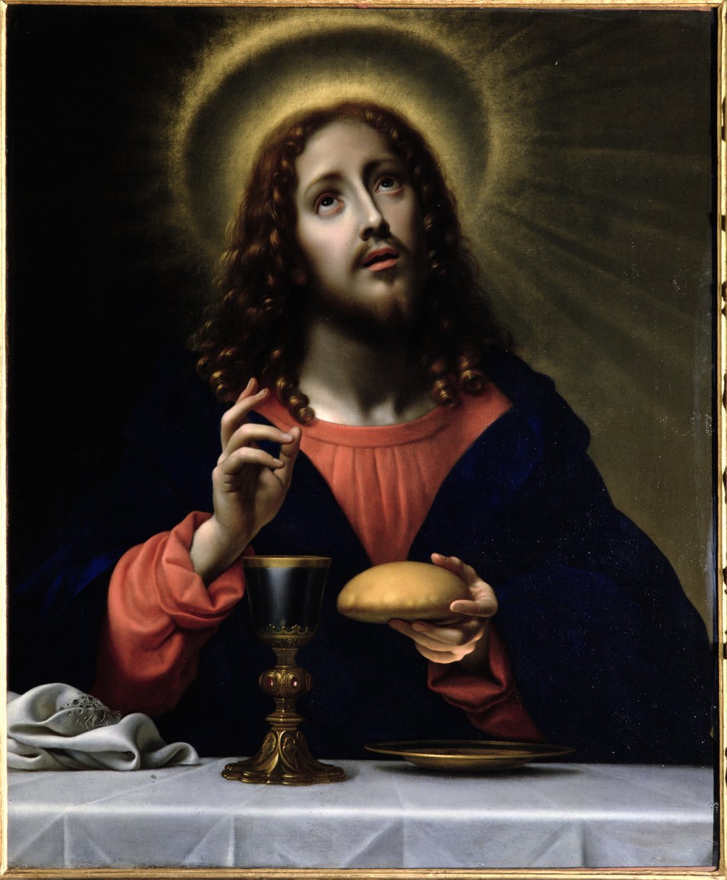 Christ bénissant les sacrements - Carlo Dolci