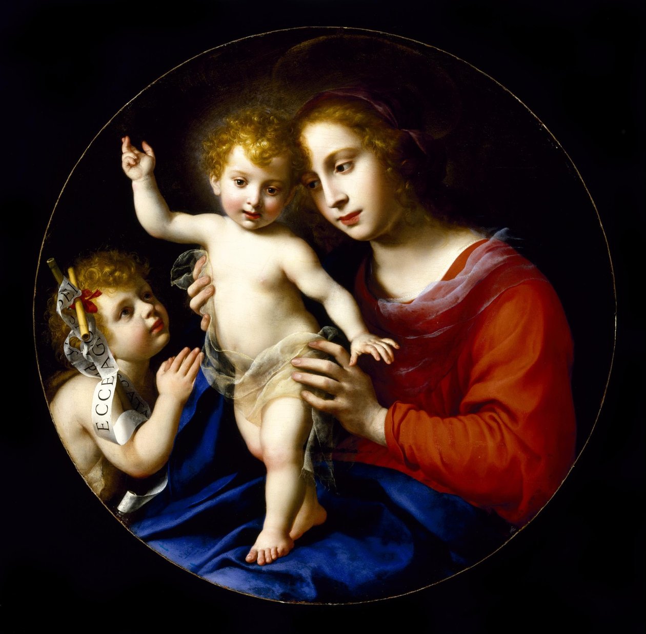 Vierge et Enfant avec le Petit Saint Jean-Baptiste - Carlo Dolci
