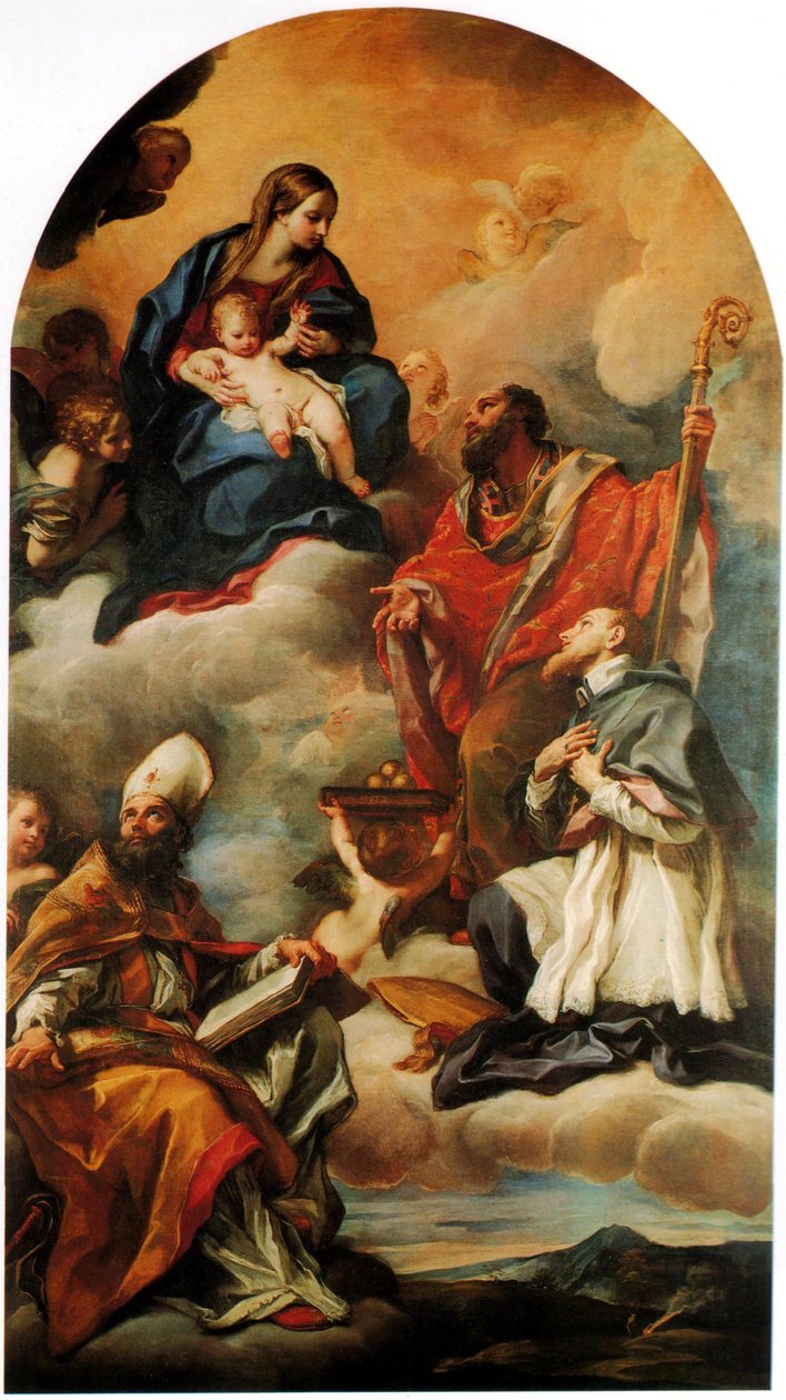 Pala della Pinacoteca di Ancona - Carlo Maratta