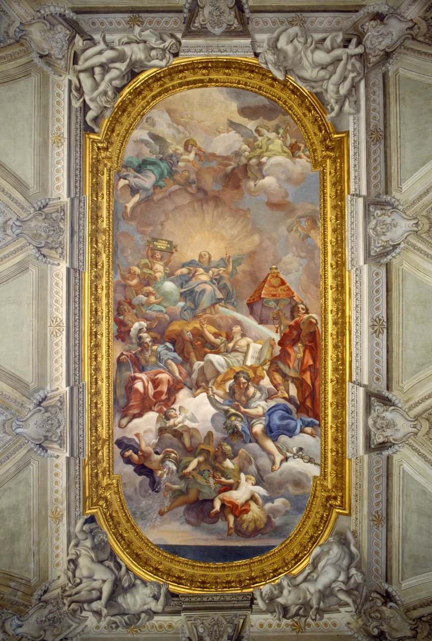 Le Triomphe de la Clémence - Carlo Maratta or Maratti