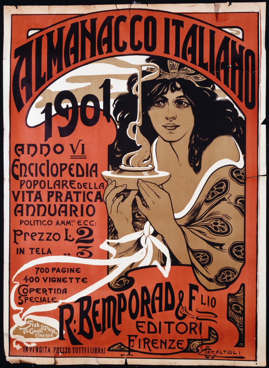 Almanacco Italiano, 1901, 1901 - Carlo Casaltoli