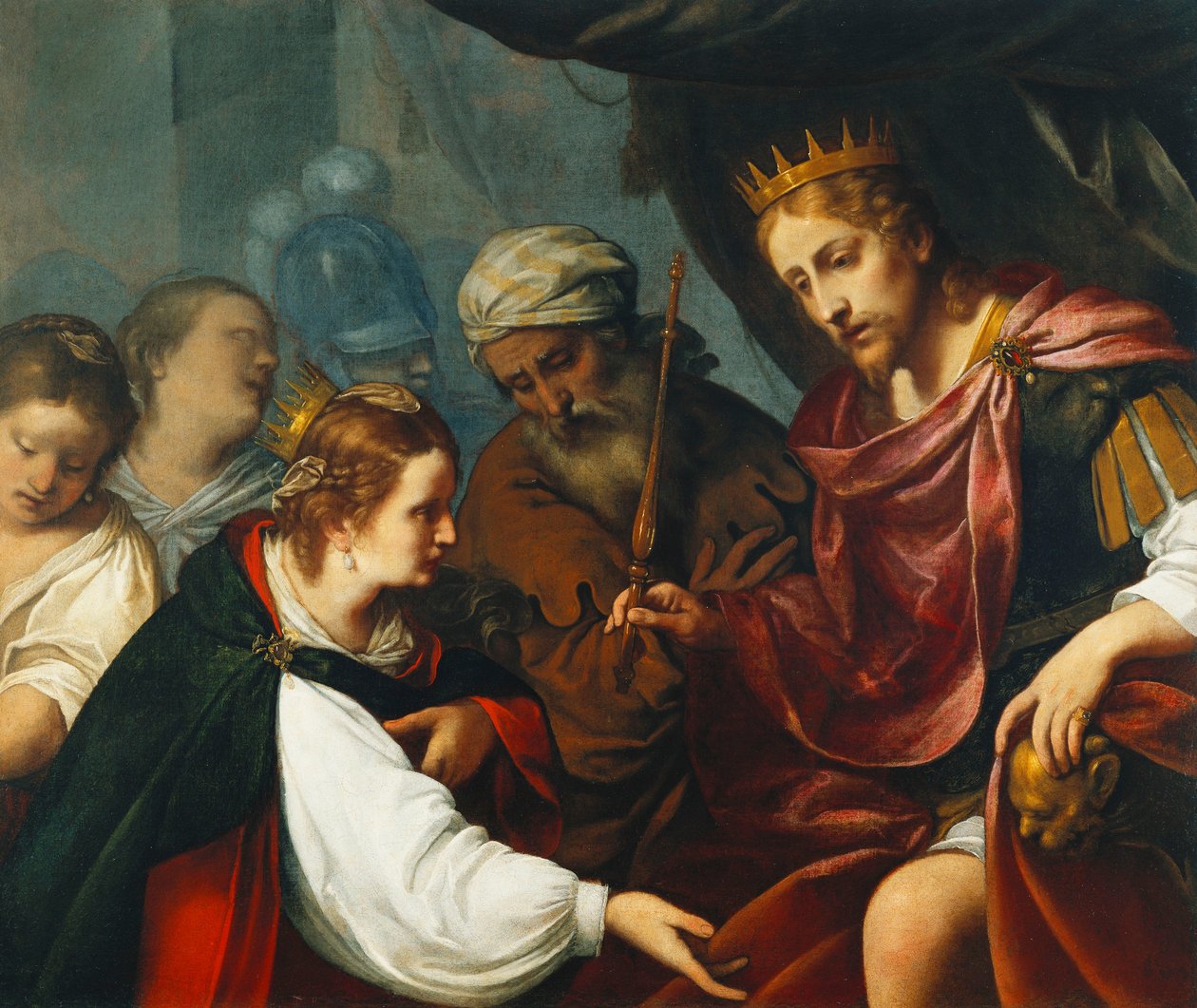 Esther devant Assuérus - Carlo Ceresa