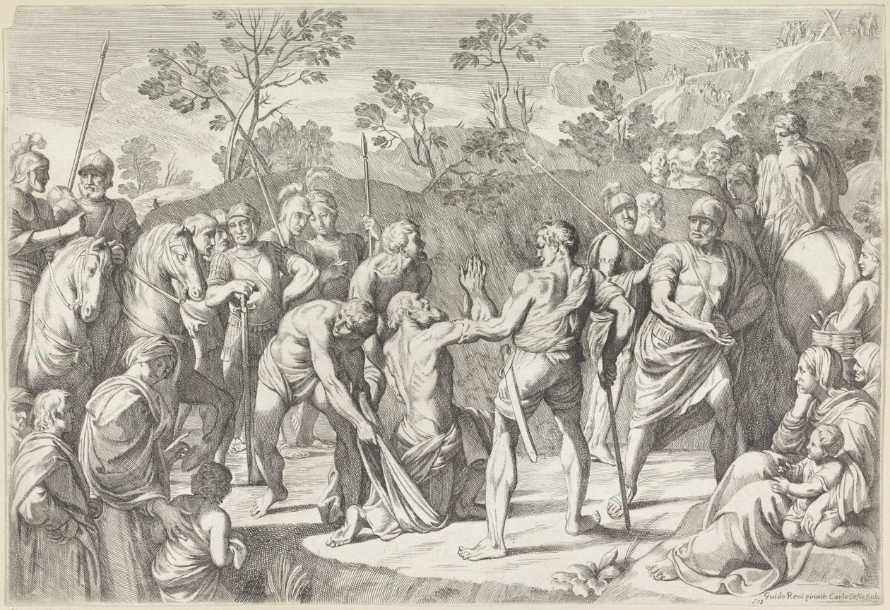 Martyr de saint André - Carlo Cesio