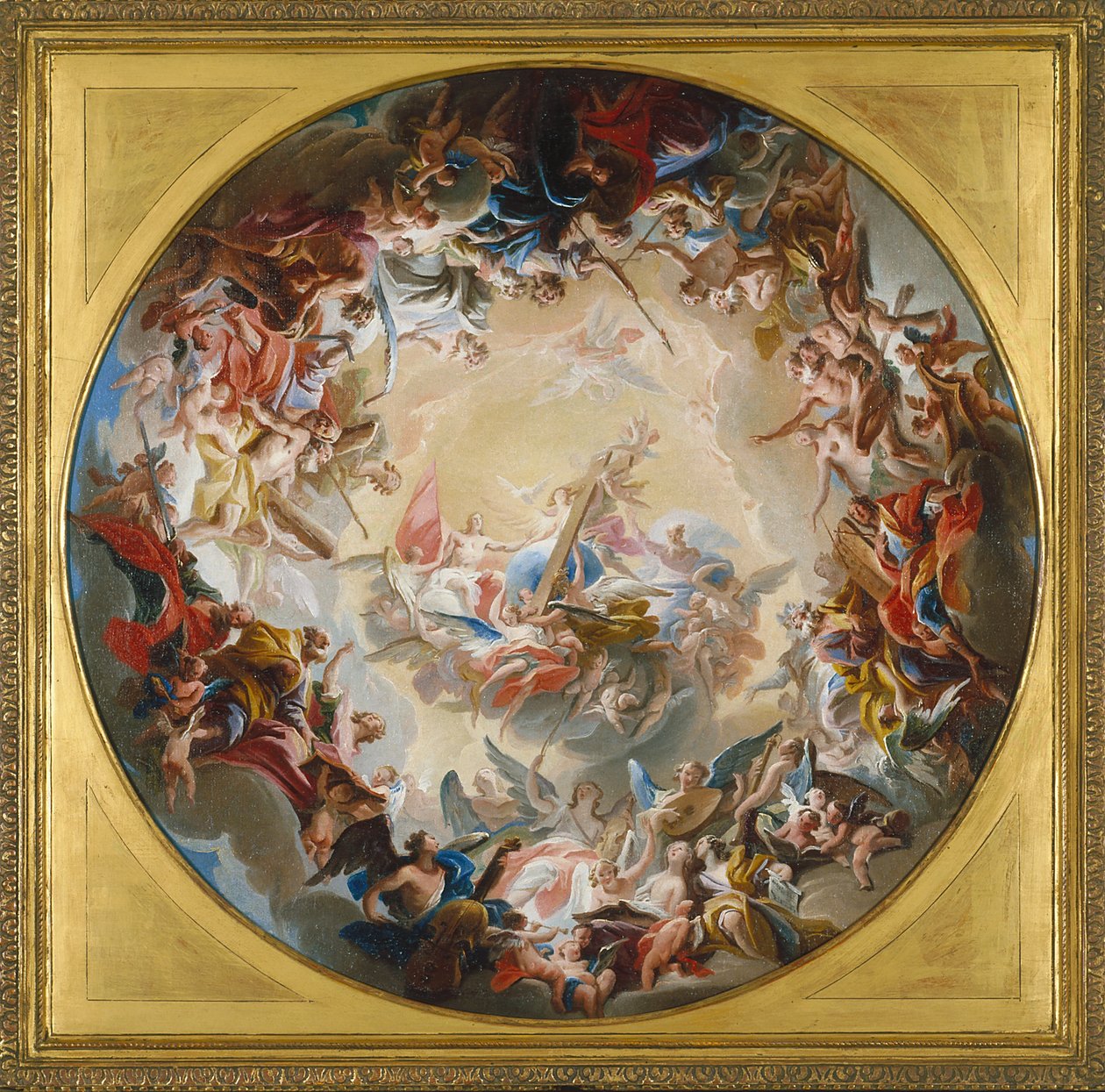Glorification de la croix - Carlo Innocenzo Carlone
