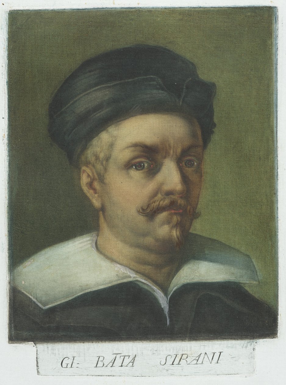 Portrait de Giovanni Battista Sirani - Carlo Lasinio
