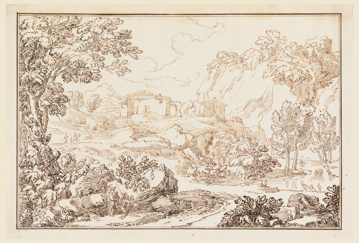Un paysage - Carlo Marchionni