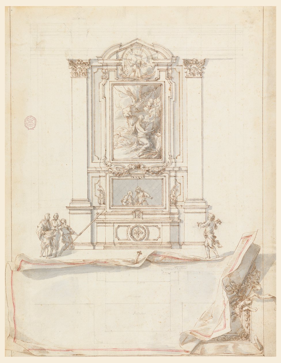 Conception pour un autel - Carlo Marchionni