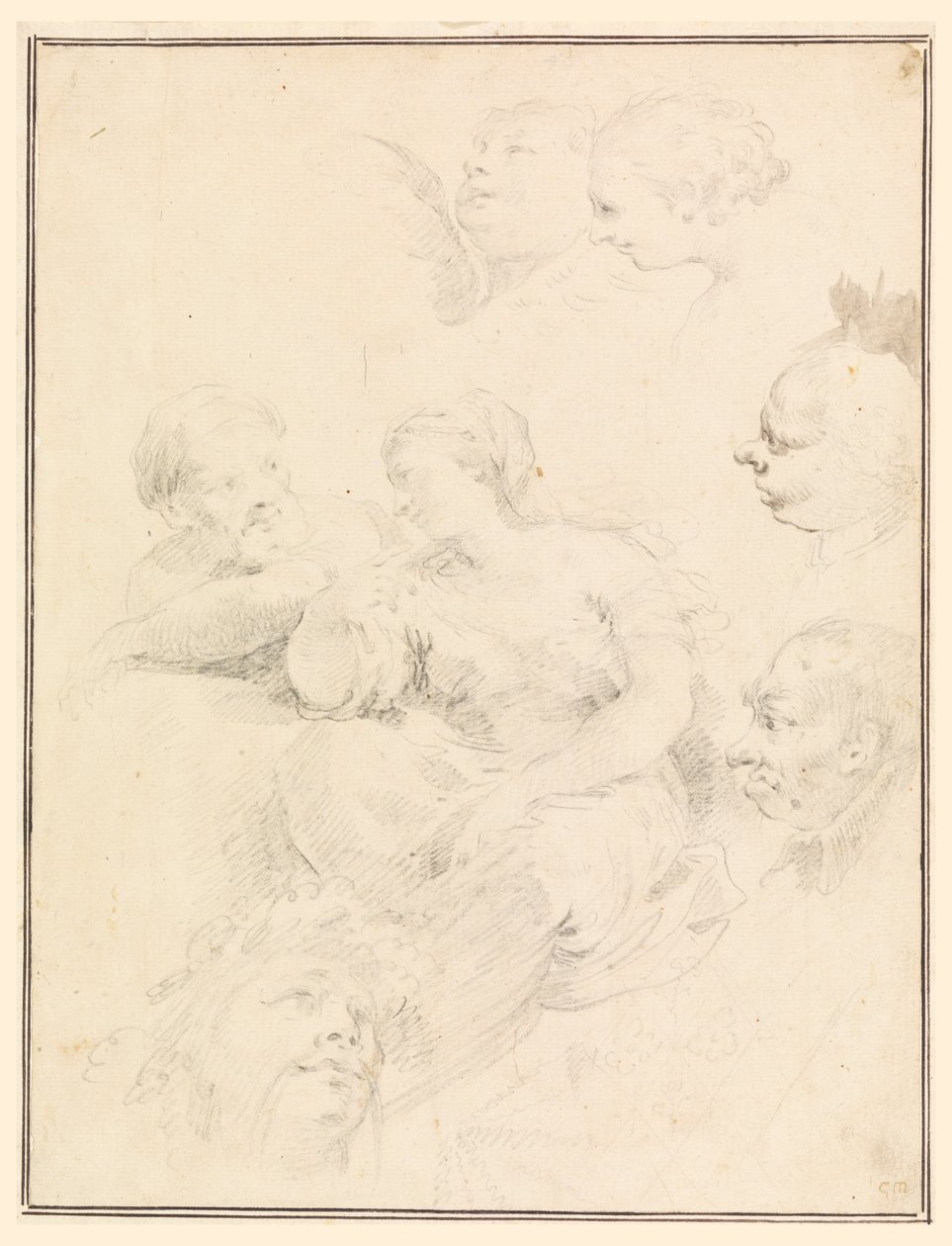 Croquis figuratifs - Carlo Marchionni
