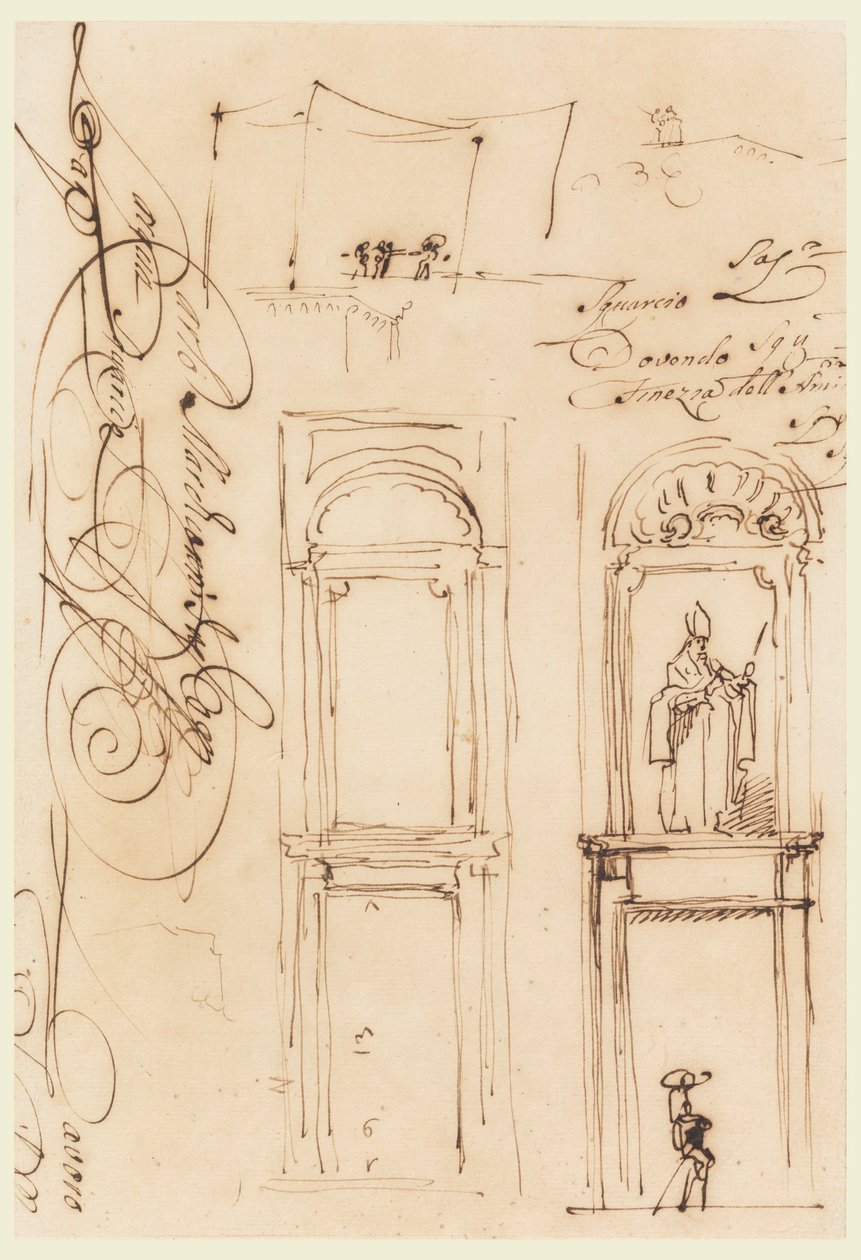 Croquis et script - Carlo Marchionni