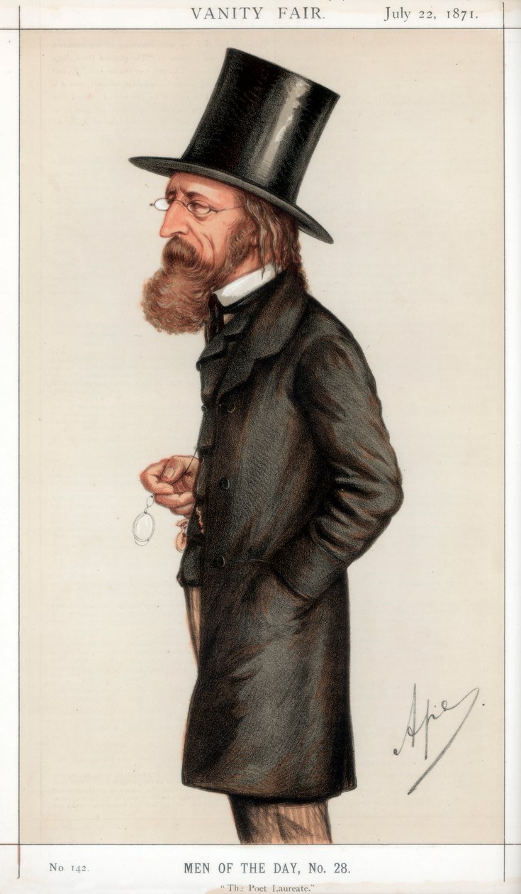 Le Poète Lauréat, 1871 - Carlo Pellegrini