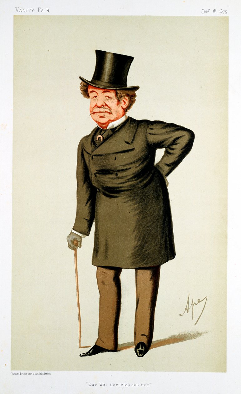 William Howard Russell, journaliste britannique d