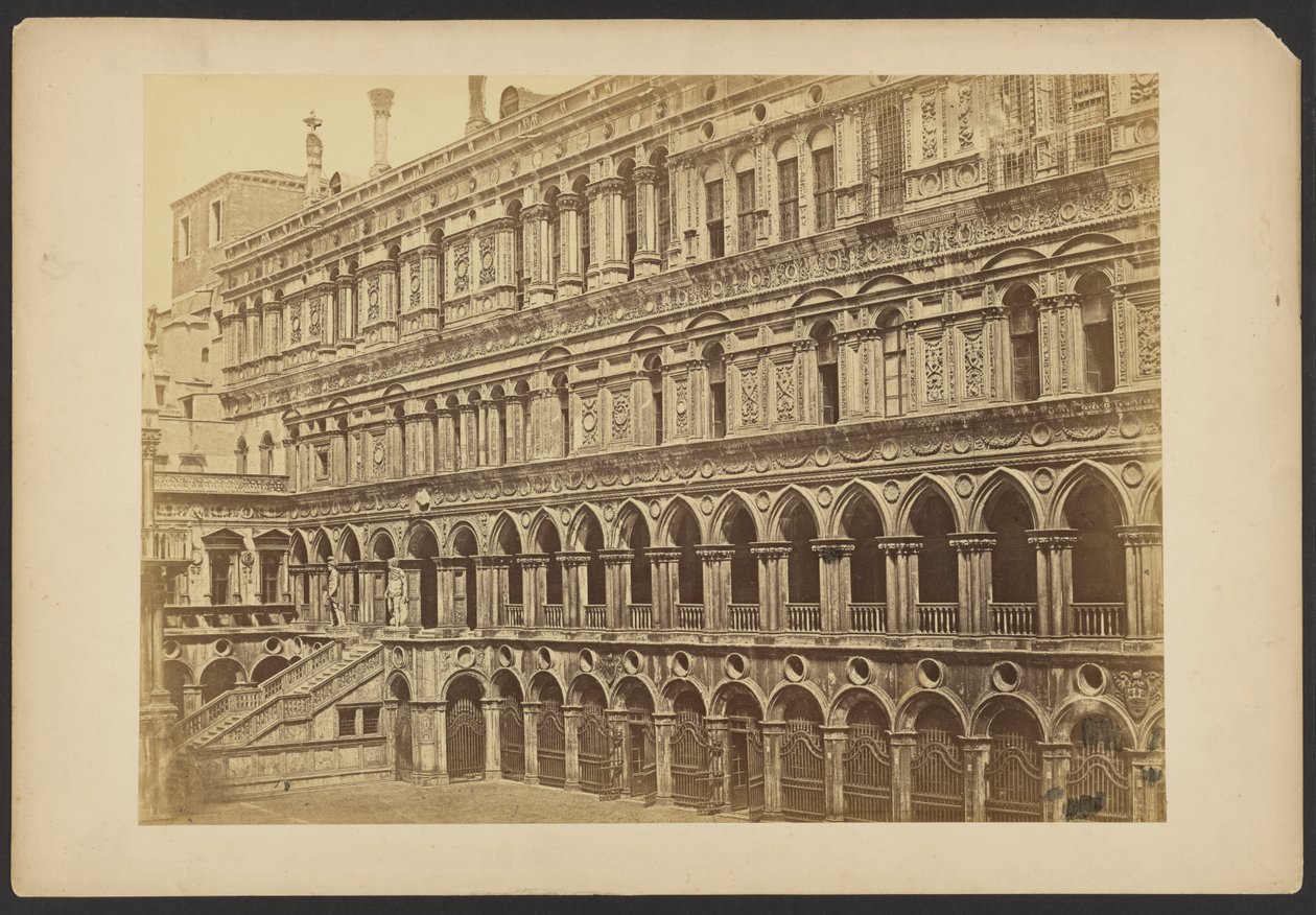 Aile occidentale dans la Cour du Palais Ducal - Carlo Ponti