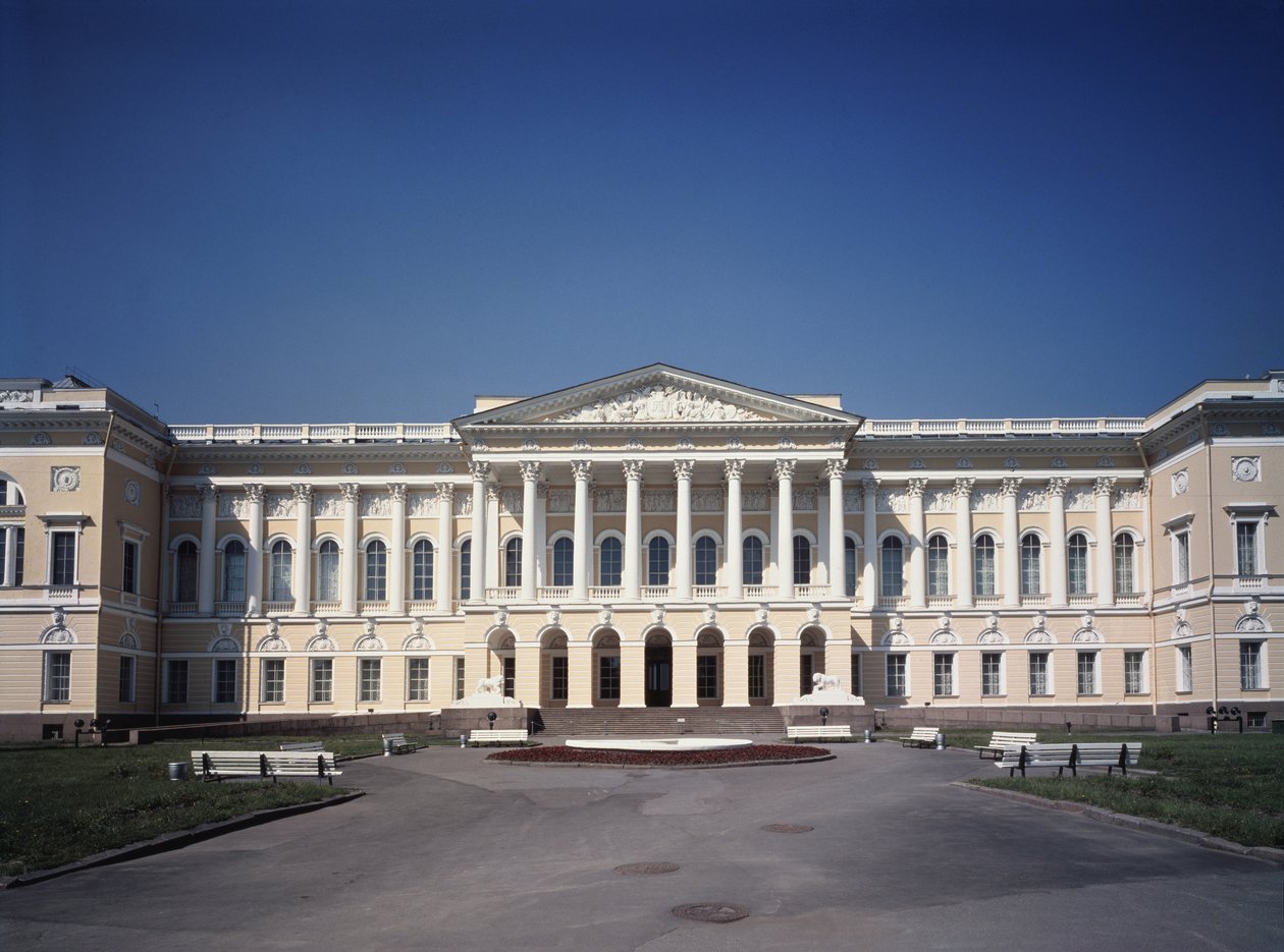 Le vieux palais Michel à Saint-Pétersbourg, 1819-1825 - Carlo Rossi