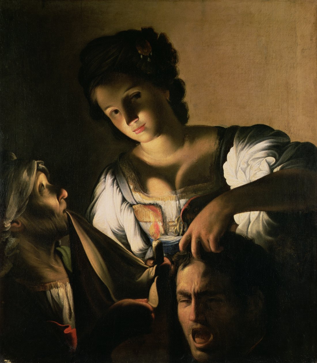 Judith avec la tête d