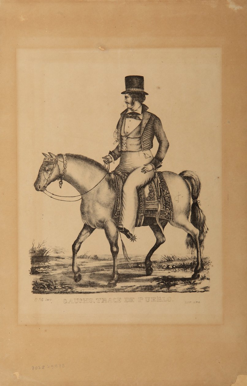 Gaucho, traje de pueblo - Carlos Morel - Carlos Morel
