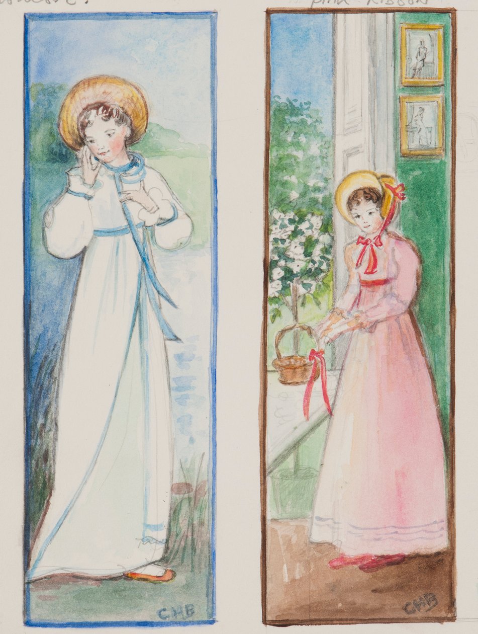 Elizabeth Bennet et Emma Woodhouse, 2011 - Caroline Hervey Bathurst