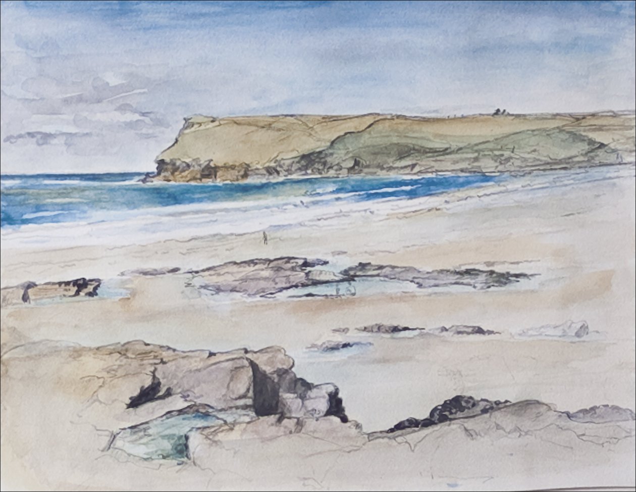 Polzeath et Pentire Head - Caroline Hervey Bathurst